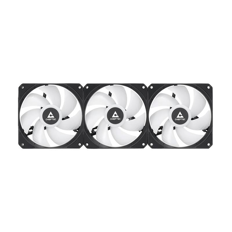 CHIEFTEC vodní chlazení CPU Iceberg 360,  2x360mm ARGB,  ARGB vodní blok,  LGA1851,  AM5,  černá3 