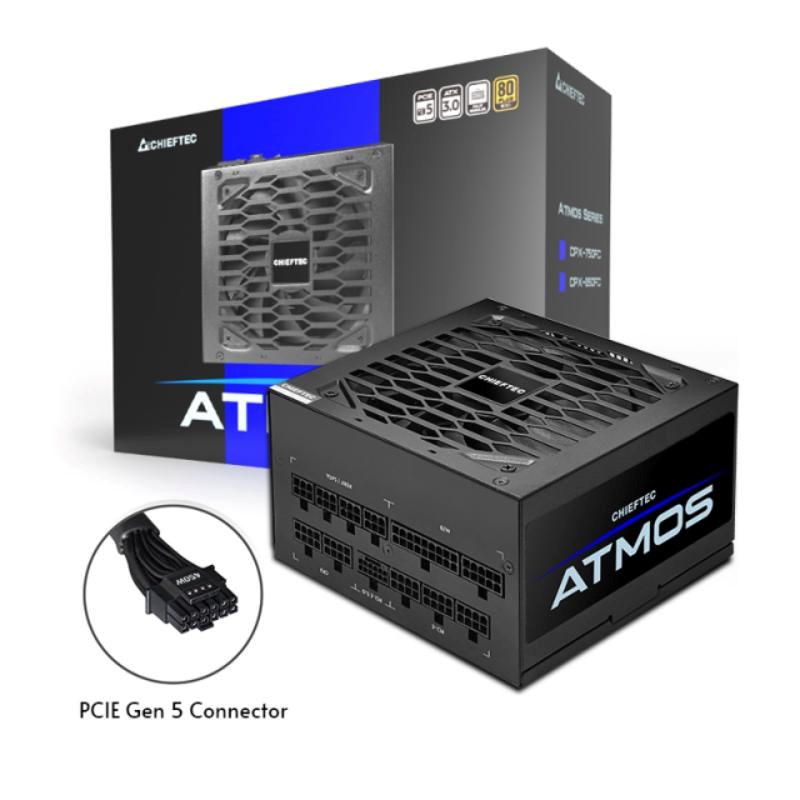 CHIEFTEC zdroj Atmos CPX-850FC, 850W, 120mm, 80+ Gold6 