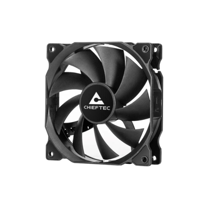 CHIEFTEC ventilátor ZF-1225PWM,  120mm,  PWM,  černá0 