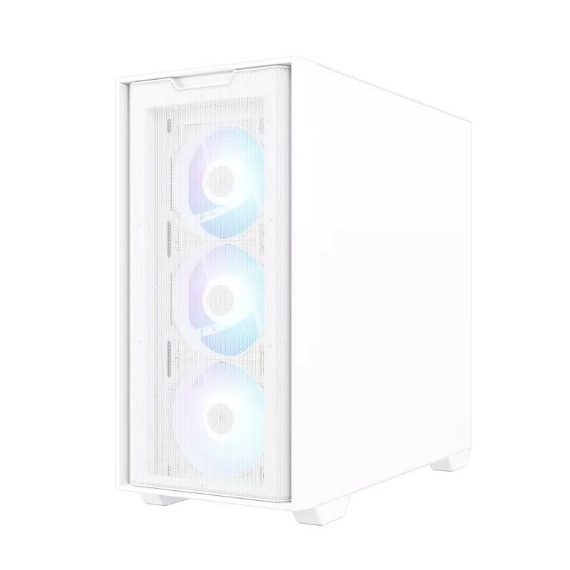 ASUS case A21 PLUS,  Mini Tower,  průhledná bočnice,  4x 120mm ARGB Fan,  bílá2 