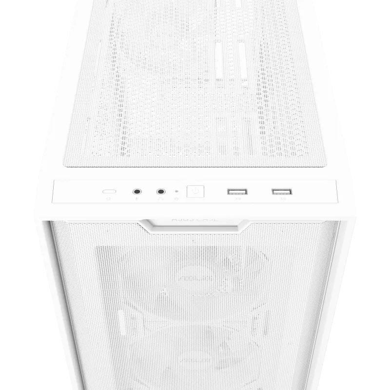 ASUS case A21 PLUS,  Mini Tower,  průhledná bočnice,  4x 120mm ARGB Fan,  bílá3 