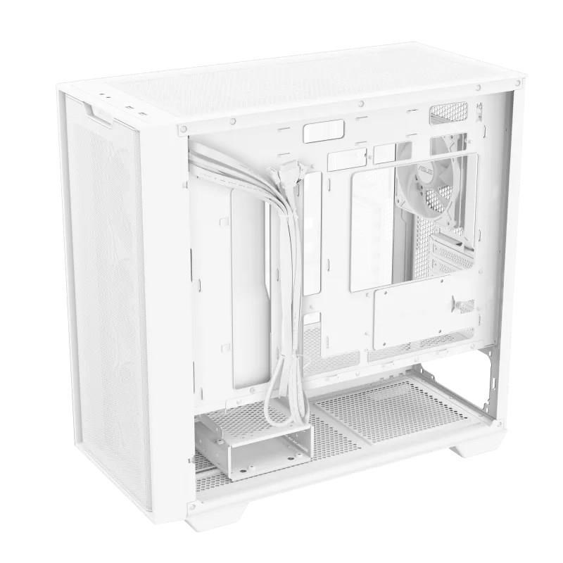 ASUS case A21 PLUS,  Mini Tower,  průhledná bočnice,  4x 120mm ARGB Fan,  bílá7 