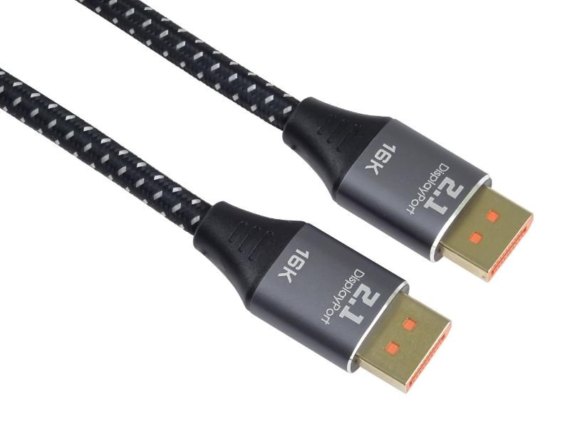 PREMIUMCORD Kabel DisplayPort 2.1,  16K@60Hz,  8K@120Hz,  2m0 