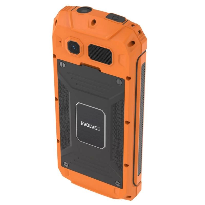 EVOLVEO StrongPhone Z6,  vodotěsný odolný Dual SIM telefon,  oranžová3 
