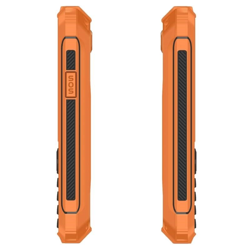 EVOLVEO StrongPhone Z6,  vodotěsný odolný Dual SIM telefon,  oranžová4 