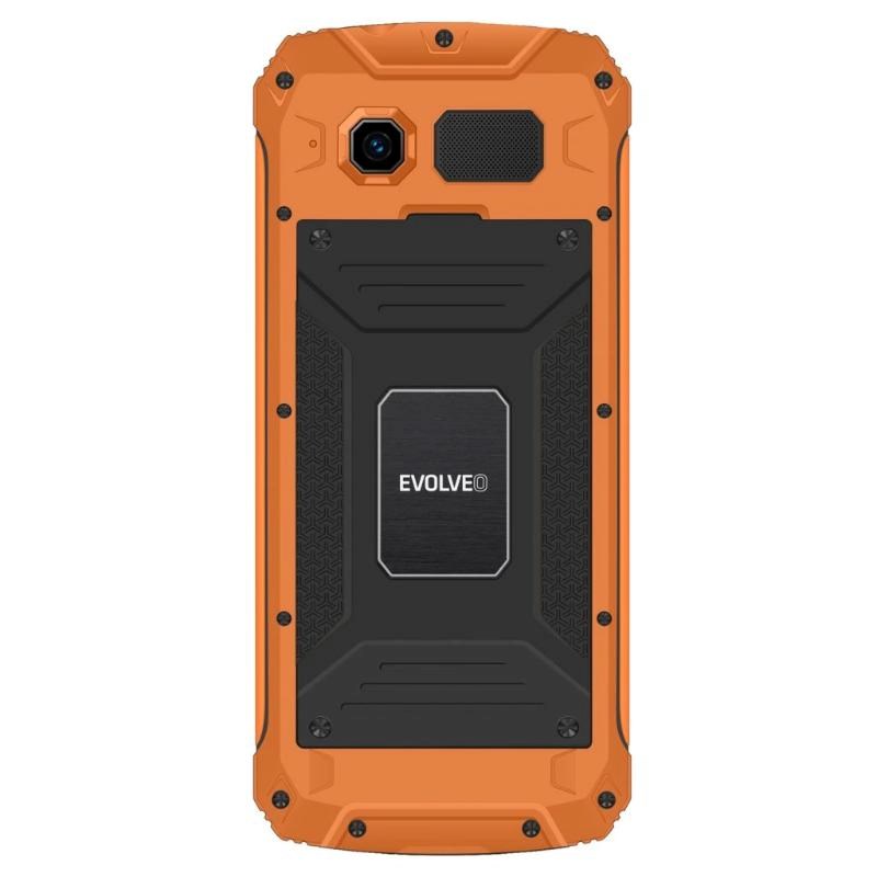 EVOLVEO StrongPhone Z6,  vodotěsný odolný Dual SIM telefon,  oranžová6 