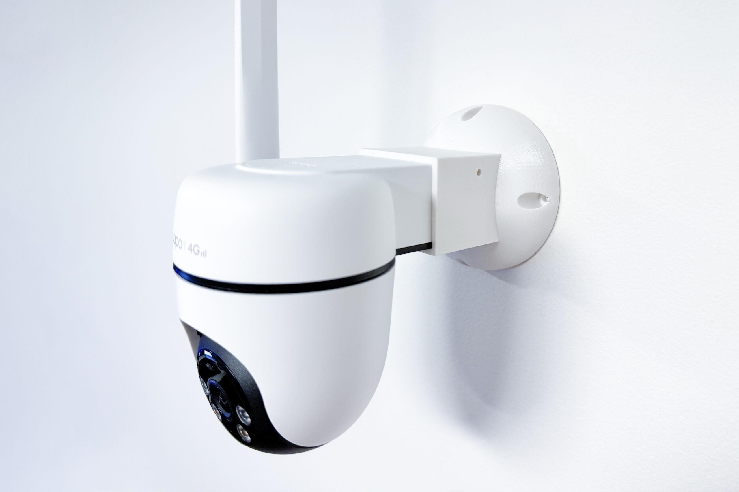 TP-LINK držák/ stojan pro kamery Tapo C501GW na stěnu,  bílý s krytkou kabelů (1ks)5 