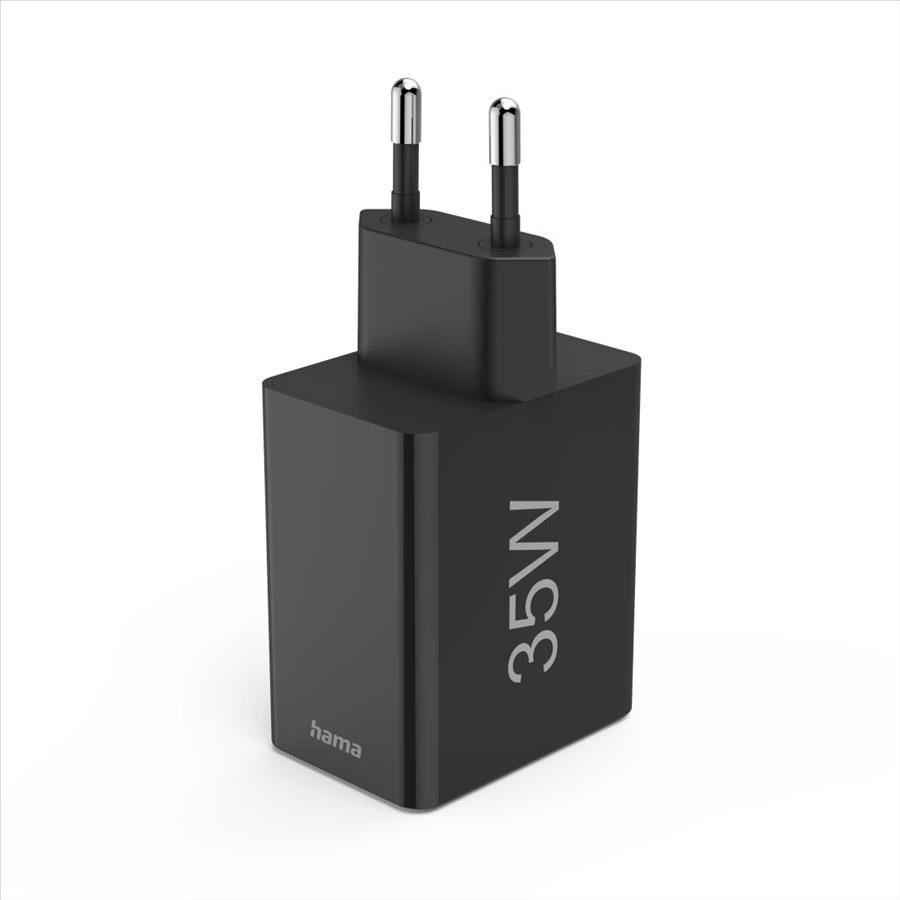 Hama rychlá USB nabíječka 1x USB-C + 3x USB-A,  PD QC,  35 W4 