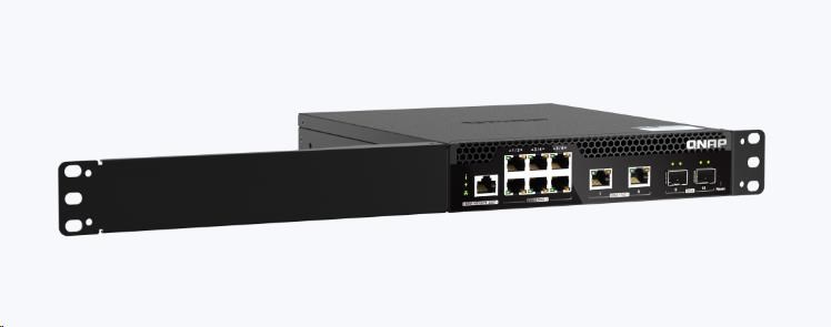 QNAP switch QSW-M2106PR-2S2T (2xSFP+, 2x10GbE, 6x2, 5GbE, 8xPoE++, 310W)2 