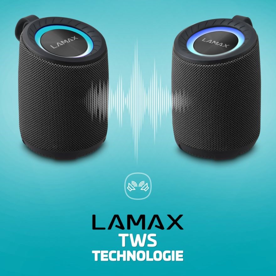 LAMAX Waver1 - přenosný reproduktor2 