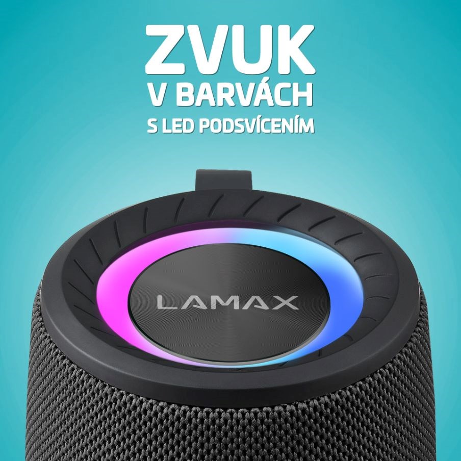 LAMAX Waver1 - přenosný reproduktor4 