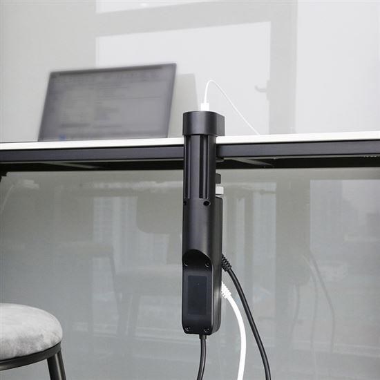 Solight 3z + USB A+C přenosné stolní zásuvky,  2m,  černá,  USB rychlonabíječka 20W PD7 