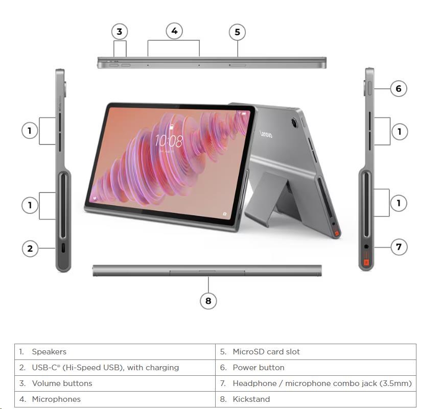 LENOVO Tab Plus - MediaTek Helio G99, 11.5