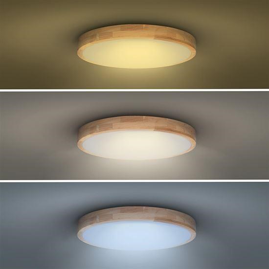 Solight LED osvětlení s dálkovým ovladačem Solid Oak,  60W,  4200lm,  51cm,  změna chromatičnosti,  stmívatelné7 