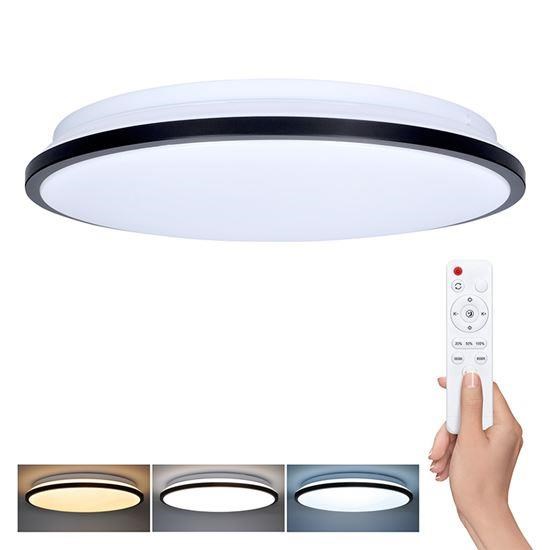 Solight LED osvětlení s dálkovým ovladačem Jamil,  48W,  3360lm,  40cm,  změna chromatičnosti,  stmívatelné0 