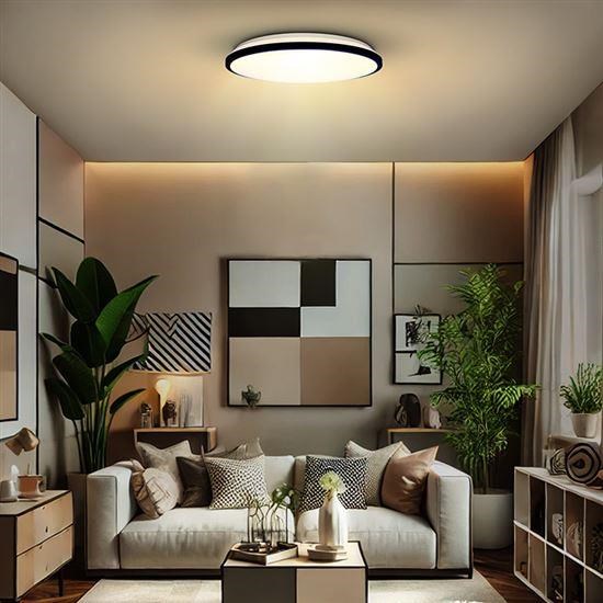 Solight LED osvětlení s dálkovým ovladačem Jamil,  48W,  3360lm,  40cm,  změna chromatičnosti,  stmívatelné7 