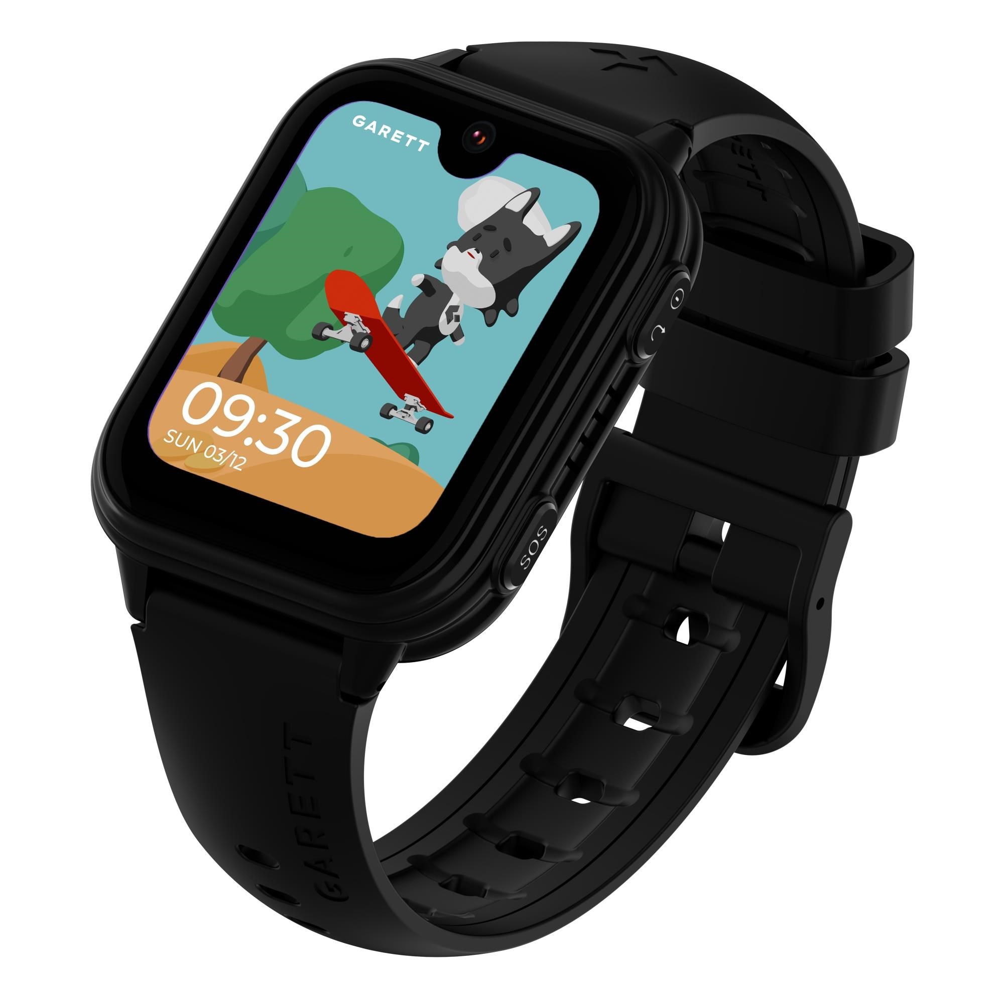 Garett Smartwatch Kids Vibe 4G AMOLED Black0 