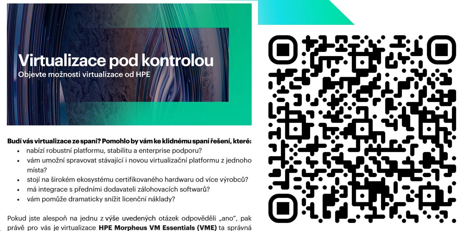 HPE Morpheus VM Essentials Software per Socket 3-year E-LTU1 