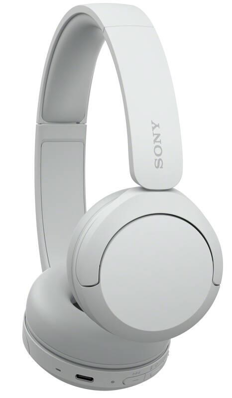 Sony bezdrátová sluchátka WH-CH520,  EU,  bílá3 