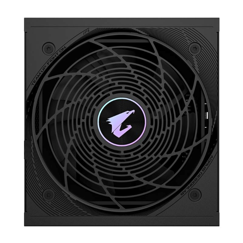 GIGABYTE zdroj AE850PM PG5,  850W,  80+ Platinum,  120mm fan,  černá2 