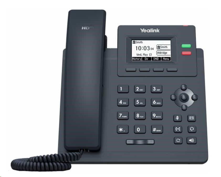 IP telefón Yealink SIP-T31G,  2, 3