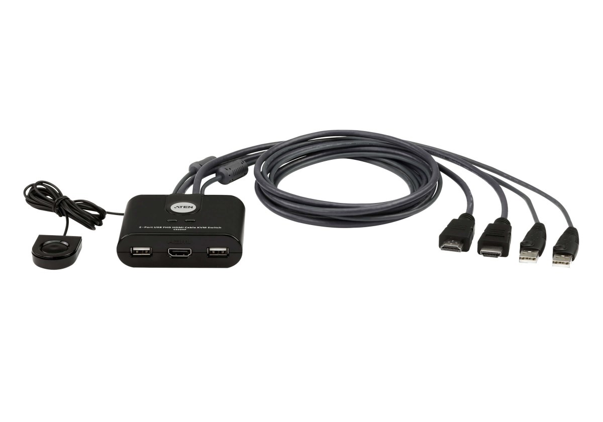 ATEN 2-port HDMI KVM USB mini0 