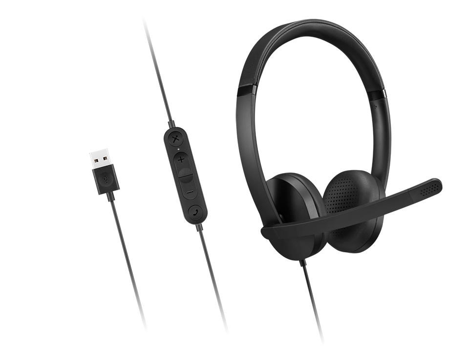LENOVO sluchátka USB-A Wired Stereo Headset Gen 20 