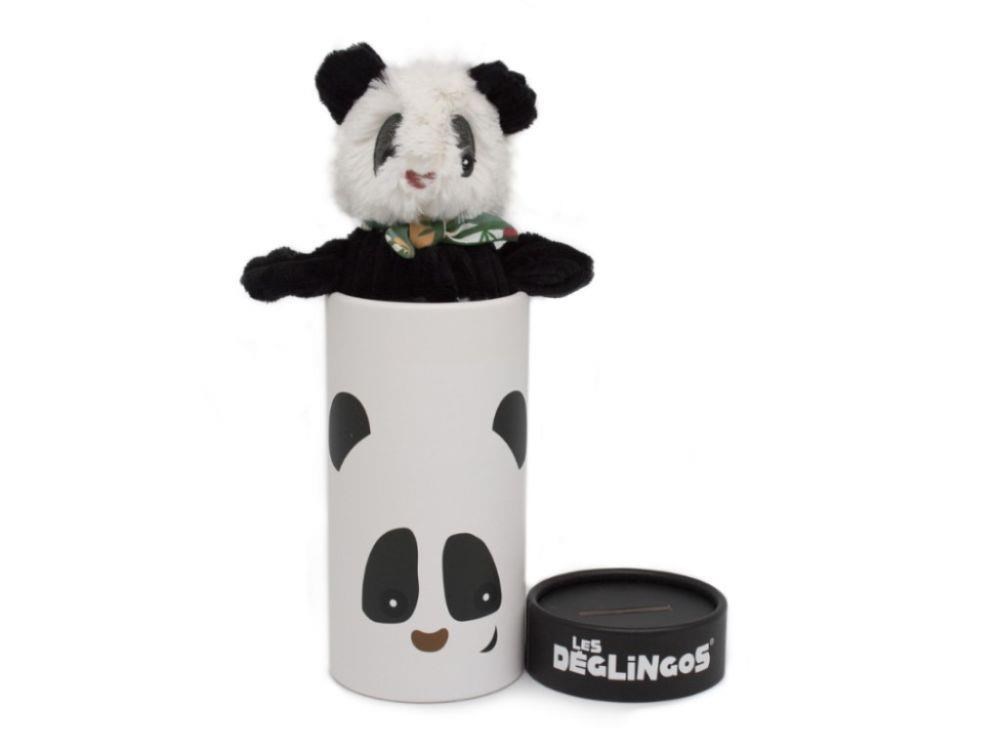 Plyšová panda v dárkové krabičce - malá2 