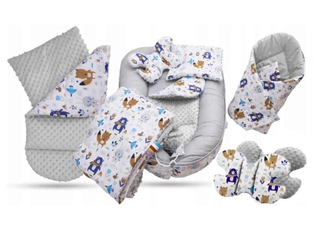 Set do postýlky - 7dílná sada Boho zvířátka0 