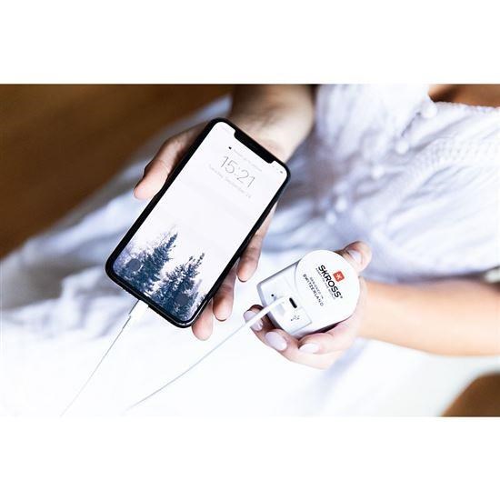SKROSS USB A+C nabíjecí adaptér EU, 27W, typ C6 