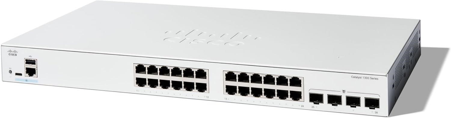 Cisco Catalyst switch C1300-24T-4G (24xGbE,4xSFP,fanless) - REFRESH