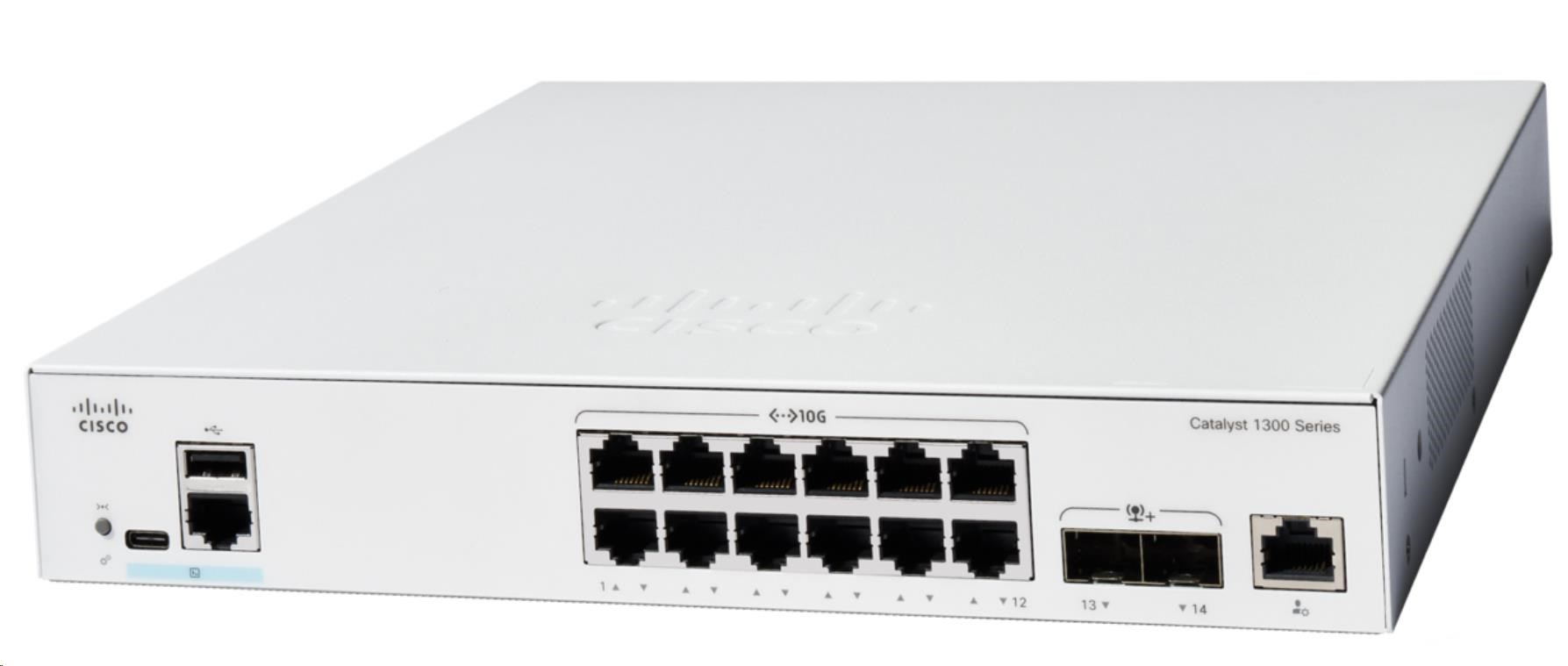 Cisco Catalyst switch C1300-12XT-2X (12x10GbE,2xSFP+) - REFRESH0 