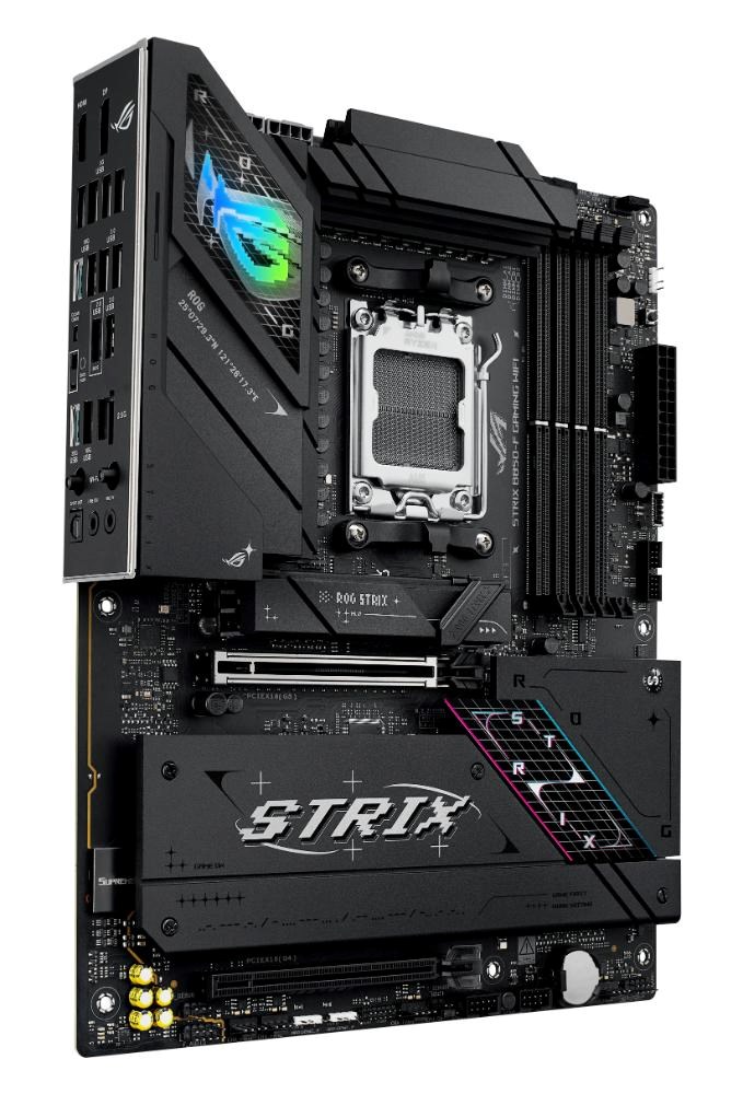 ASUS MB Sc AM5 ROG STRIX B850-F GAMING WIFI, AMD B850, 4xDDR5, 1xDP, 1xHDMI, WiFi, ATX2 