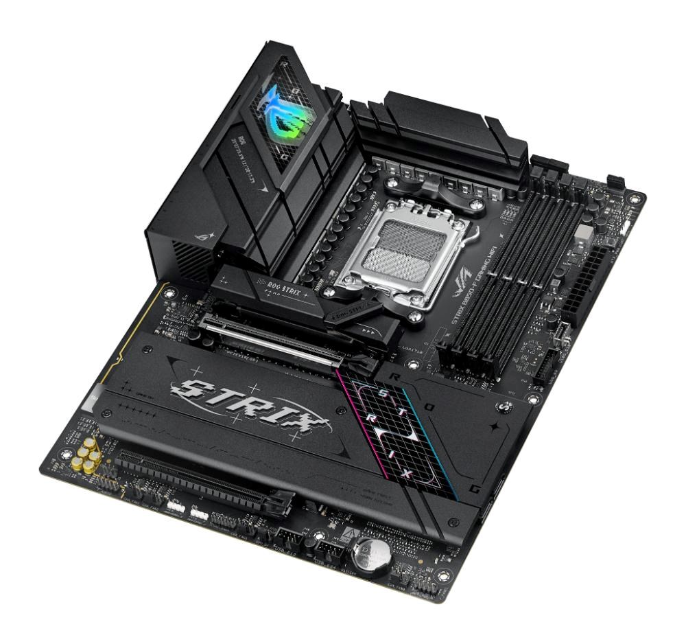 ASUS MB Sc AM5 ROG STRIX B850-F GAMING WIFI, AMD B850, 4xDDR5, 1xDP, 1xHDMI, WiFi, ATX3 