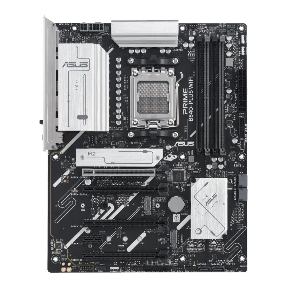 ASUS MB Sc AM5 PRIME B840-PLUS WIFI,  AMD B840,  4xDDR5,  1xDP,  1xHDMI,  WiFi,  ATX1 