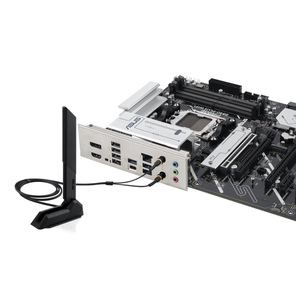 ASUS MB Sc AM5 PRIME B840-PLUS WIFI,  AMD B840,  4xDDR5,  1xDP,  1xHDMI,  WiFi,  ATX3 