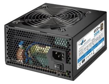 Zdroj Eurocase Eco+ 350W, účinnosť 85+, 12cm ventilátor, bulk0 