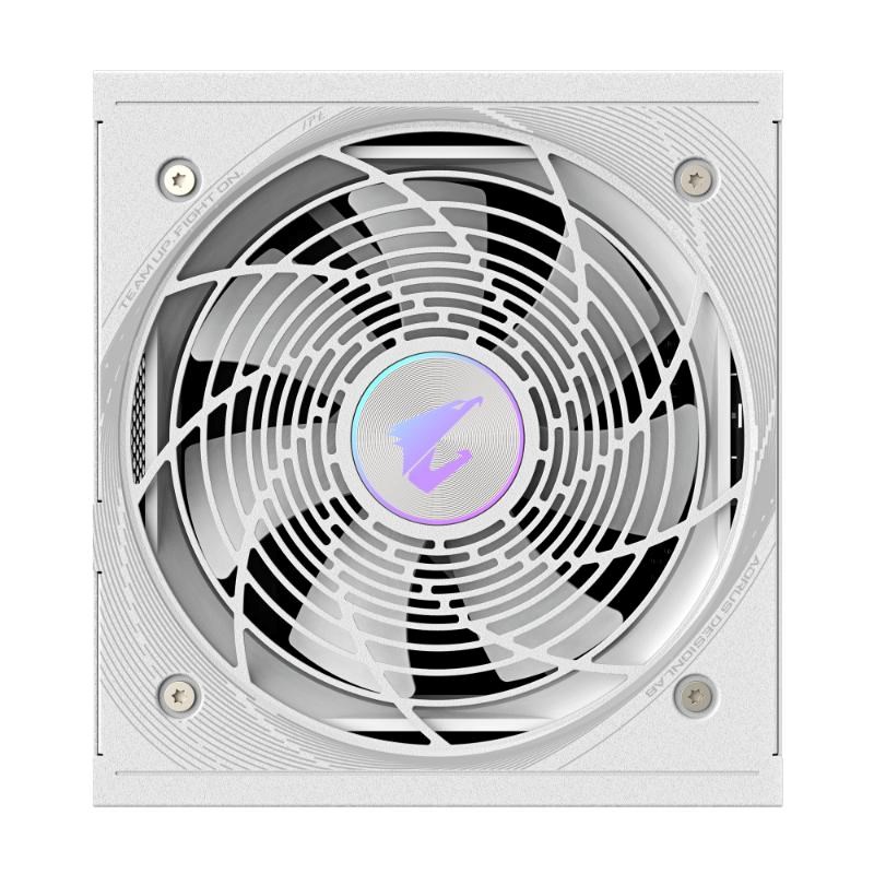 GIGABYTE zdroj AE850PM PG5,  850W,  80+ Platinum,  120mm fan,  bílá1 