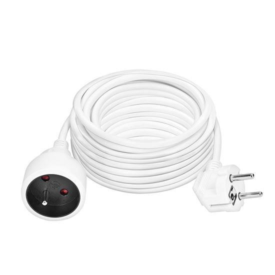 Solight 1z prodlužovací přívod - spojka,  15m,  3 x 1, 5mm2,  bílá1 