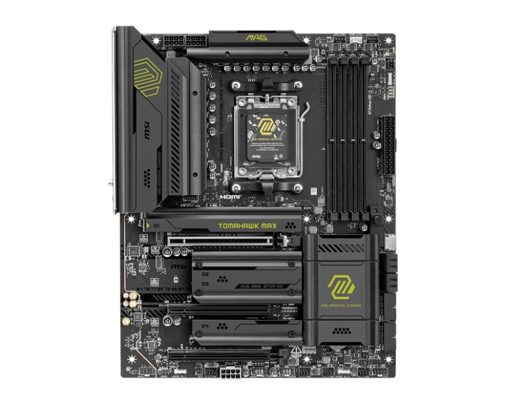 MSI MB Sc AM5 MAG B850 TOMAHAWK MAX WIFI,  AMD B850,  4xDDR5,  1xHDMI,  WiFi,  ATX3 