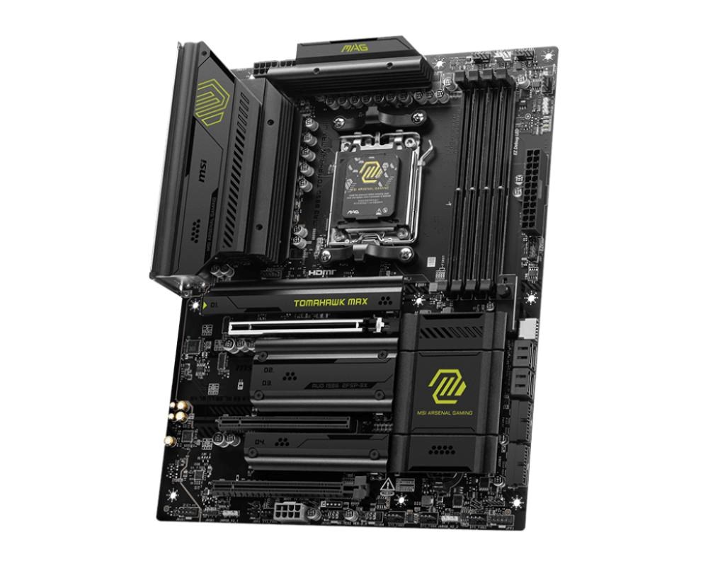 MSI MB Sc AM5 MAG B850 TOMAHAWK MAX WIFI,  AMD B850,  4xDDR5,  1xHDMI,  WiFi,  ATX1 