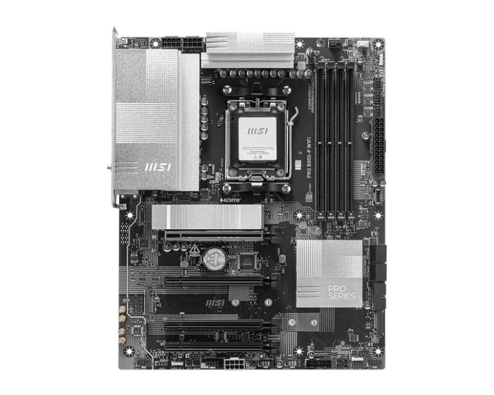 MSI MB Sc AM5 PRO B850-P WIFI,  AMD B850,  4xDDR5,  1xHDMI,  WiFi,  ATX1 