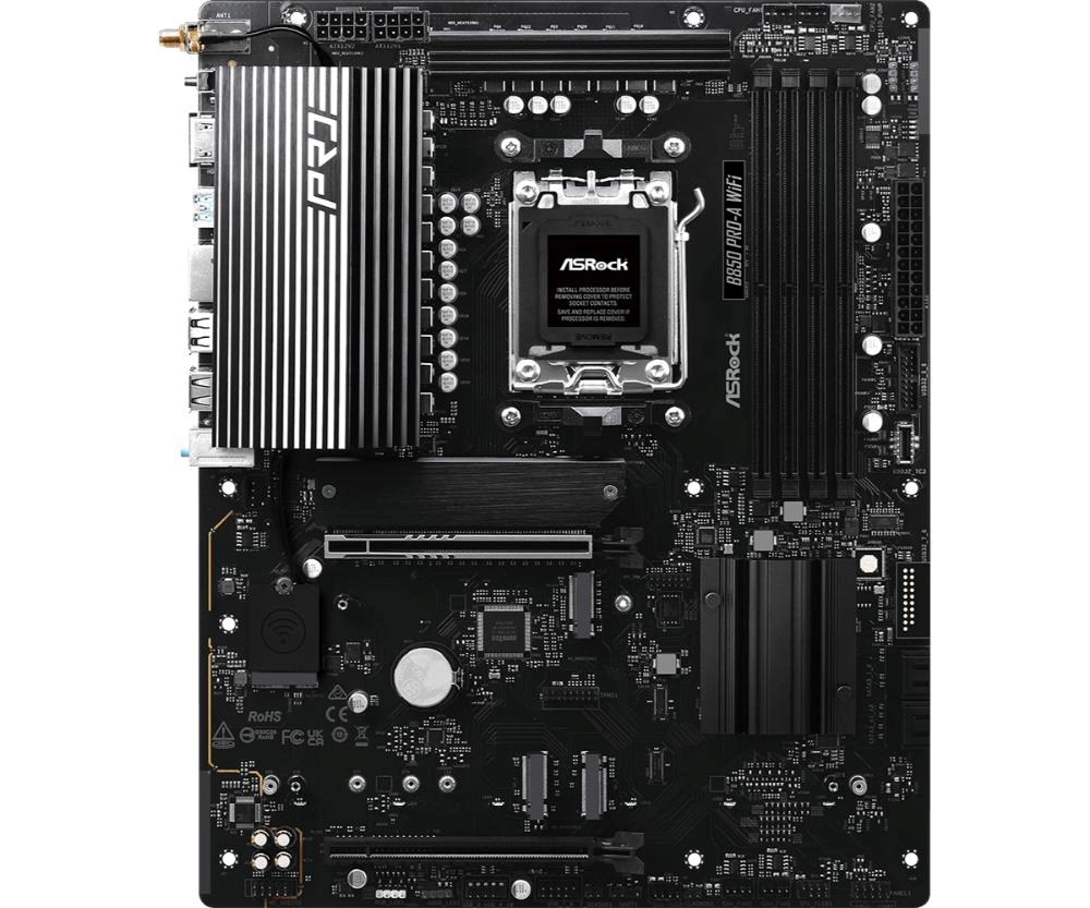 ASRock MB Sc AM5 B850 Pro-A WiFi, AMD B850, 4xDDR5, 1xUSB-C, 1xHDMI, WiFi, ATX1 
