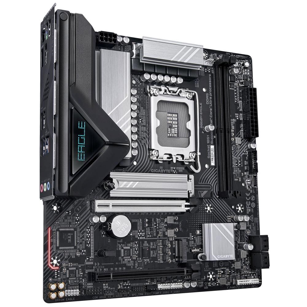 GIGABYTE MB Sc LGA1851 B860M EAGLE, Intel B860, 2xDDR5, 1xDP, 1xHDMI, mATX2 