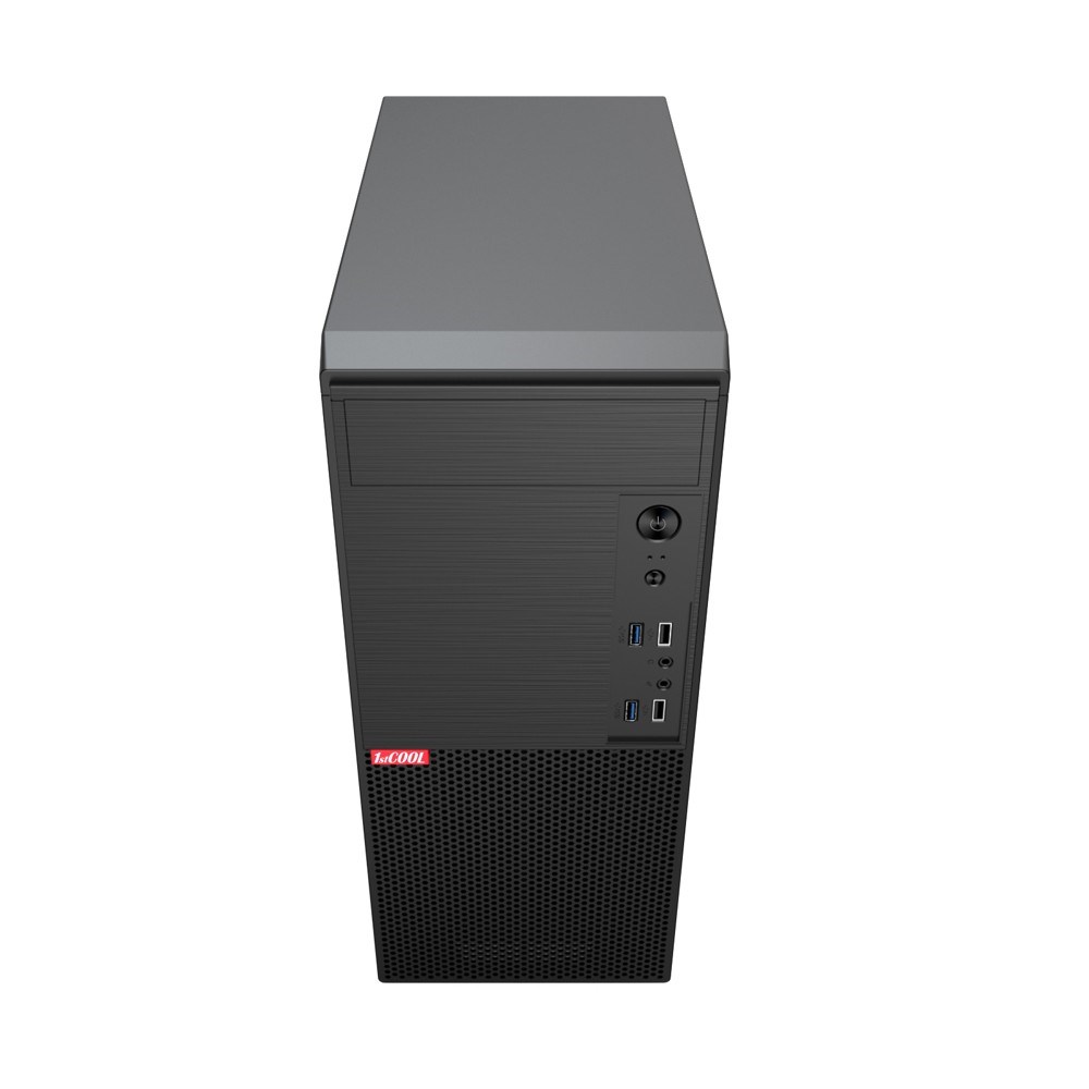 BAZAR - 1stCOOL skříň JAZZ 4,  Mid tower,  AU,  2xUSB 3.0,  2x USB 2.0,  bez zdroje,  černá, poškozený obal4 