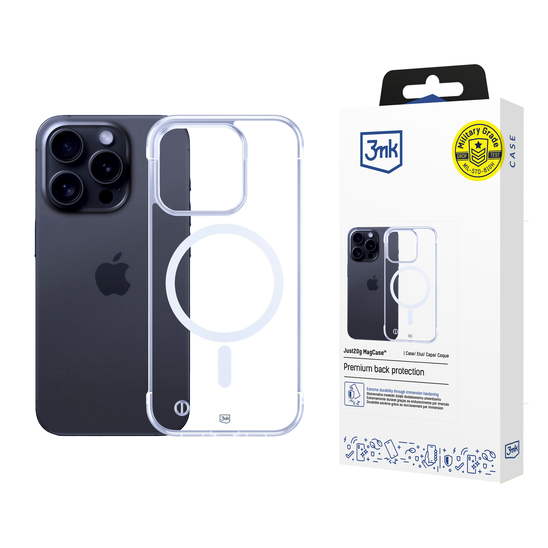 3mk ochranný kryt Just20g MagCase pro Samsung Galaxy S24 Ultra0 