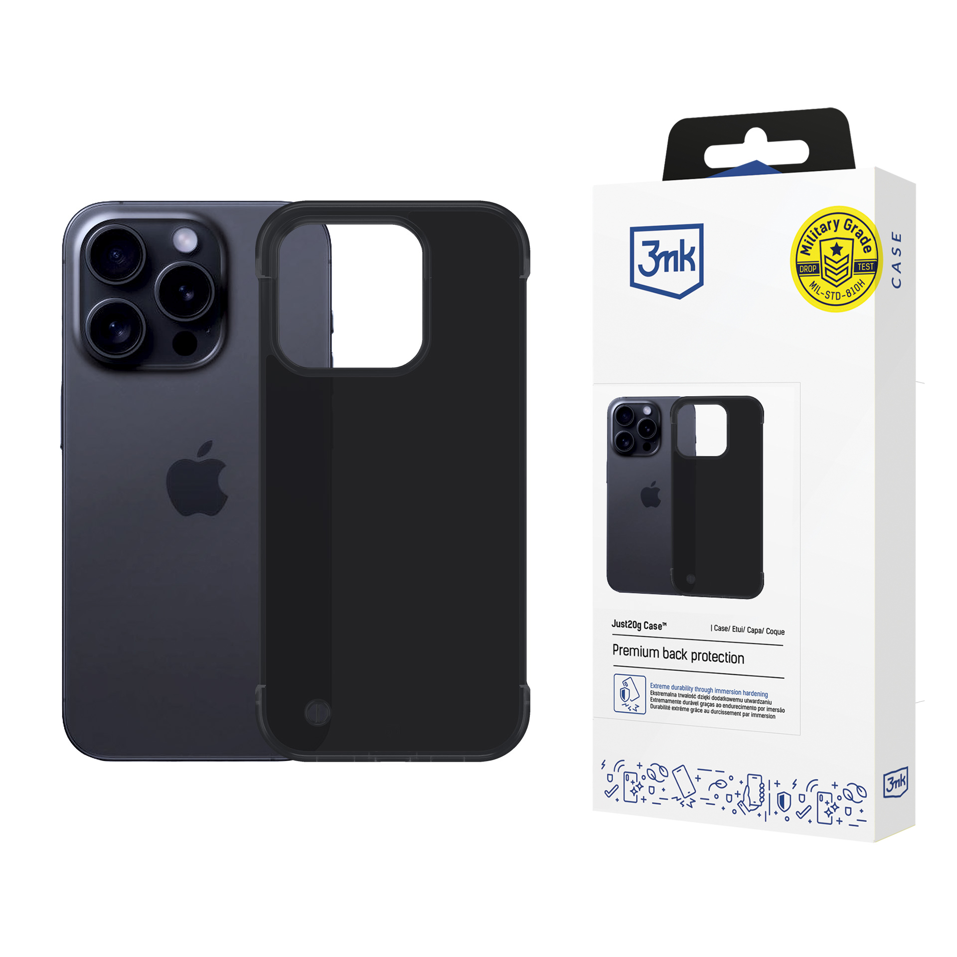 3mk Just20g Matt Case pro Apple iPhone 16 Pro Max0 