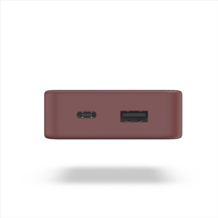Hama Colour 10, powerbanka 10000 mAh, 3 A, výstup: USB-C, USB-A, červená1 