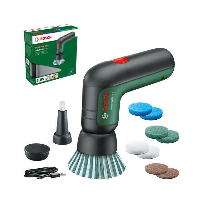 Bosch UniversalBrush akumulátorový čisticí kartáč s příslušenstvím0 