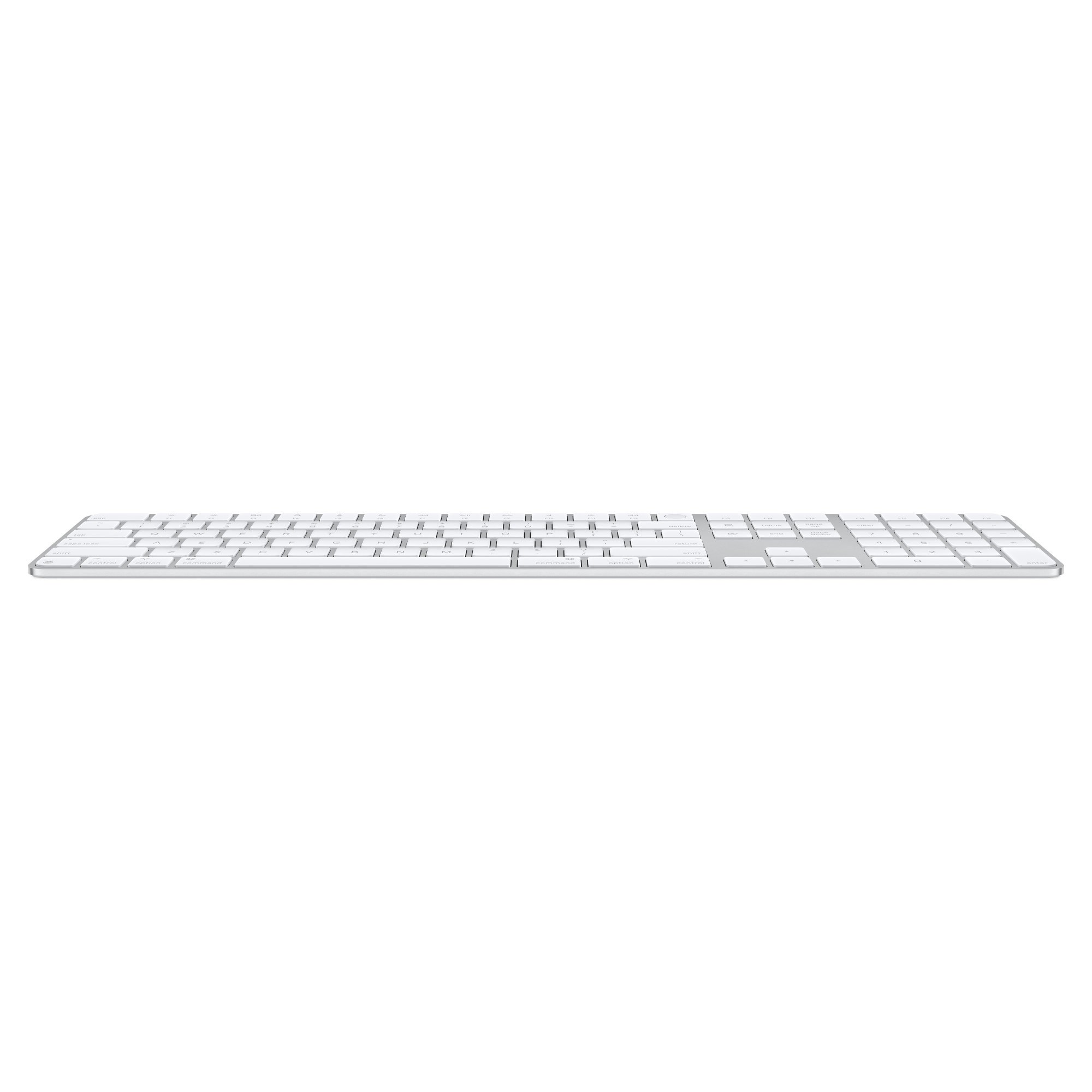 Apple Magic Keyboard (2024) w Touch ID and Numeric Keypad - Czech - White Keys2 